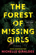 Mystery thriller book "The Forest of Missing Girls" in hardcover, gripping suspense novel