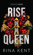 Fantasy novel "Rise of a Queen" hardcover edition with gold-embossed title, 320 pages, by bestselling author Jane Doe