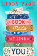 Inspirational hardcover "This Book Made Me Think of You" in blue with thoughtful quotes, perfect gift idea