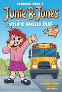 Junie B. Jones and the Stupid Smelly Bus graphic novel, colorful children's book cover art