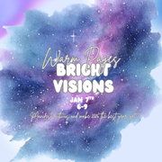 warm pages bright visions event invitation